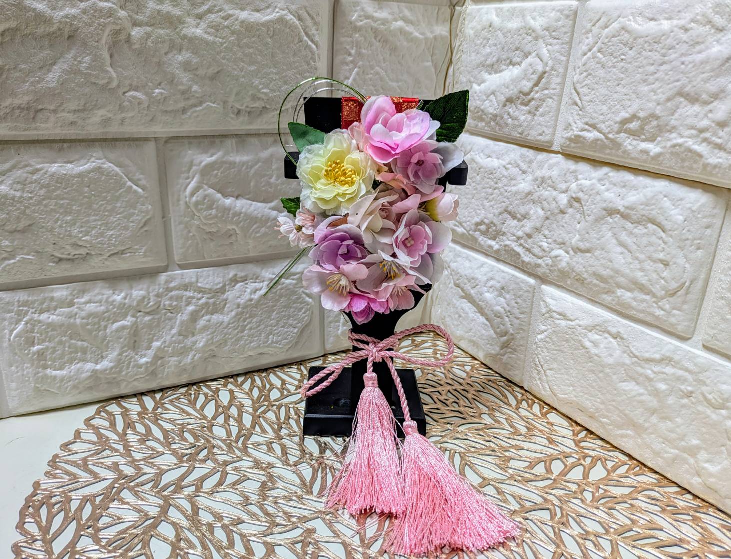 開運！フラワー風水花✿羽子板作り