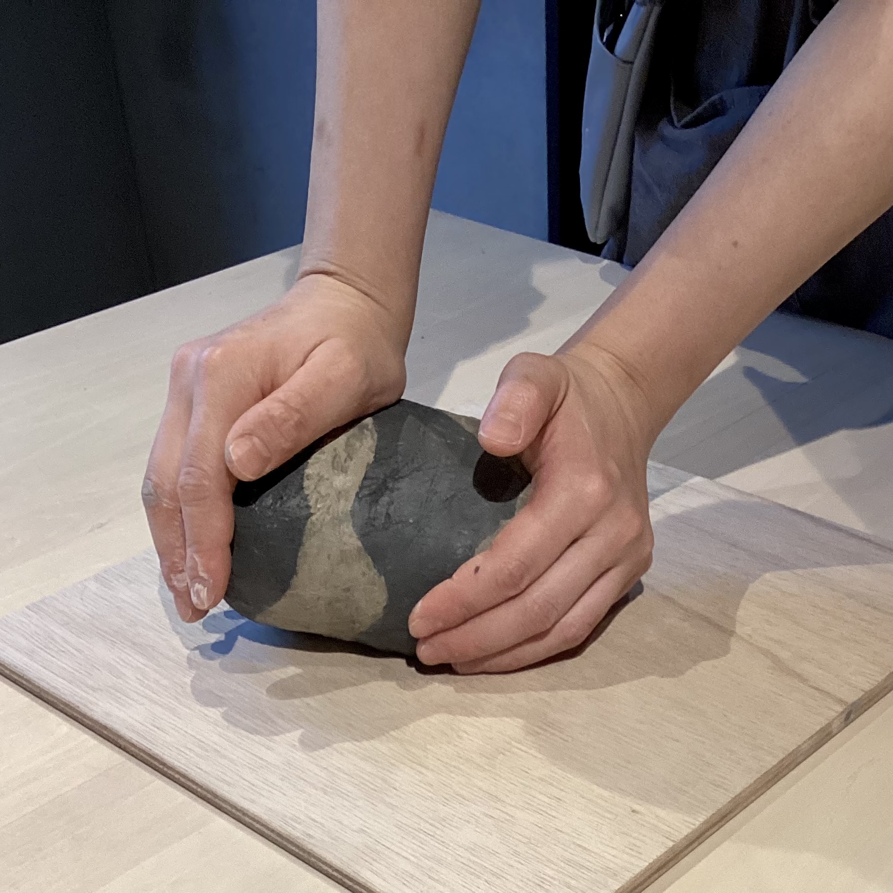 Create a Marble Ceramic Piece on the Pottery Wheel