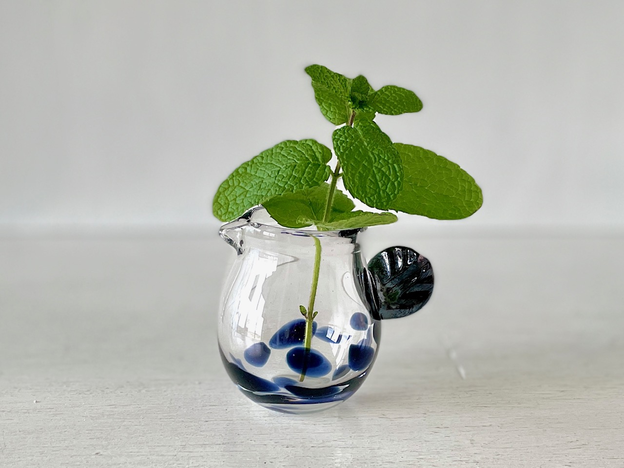 かわいいミニ水玉ミルクピッチャー製作