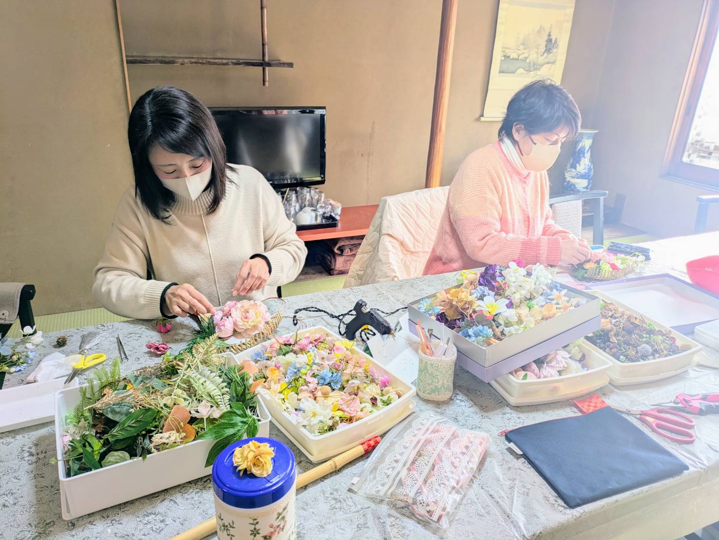 開運！風水五行で作る 花熊手